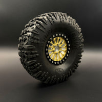 Reef's RC - Brass 2.2 "Shield" Wheel Face (2)