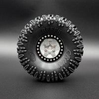 Reef's RC - 1.9 "Granite" Aluminum Beadlock Wheels w/ Reef Hubs & Rings (2pk)