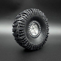 Reef's RC - 1.9 "Granite" Aluminum Beadlock Wheels w/ Reef Hubs & Rings (2pk)