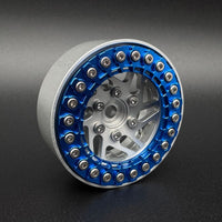 Reef's RC - 1.9 "SLUICE" Beadlock Ring (Blue) (2)