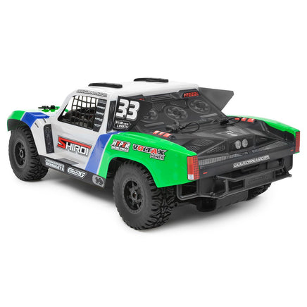 Shiroi XP6 1/8 6S Short Course Truck, RTR Version, Green - Hobby Recreation Products