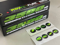 Scale Reflex - Shorty LiPo - 2S - 7.4 - 100C - 3500mAh - Green