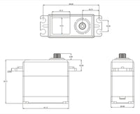 SRT - Standard HV Coreless Digital Servo, .09sec / 277.7oz @ 8.4V