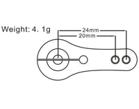 SRT - 25T Servo Horn