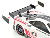 Tamiya - RC Racing Wing Set 3, Carbon Pattern