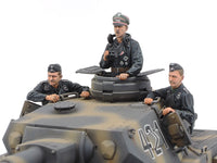 Tamiya - German Panzer IV Ausf.G Early, Motorcycle Set Easter Front, Plastic Model