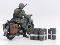 Tamiya - German Panzer IV Ausf.G Early, Motorcycle Set Easter Front, Plastic Model