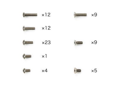 TAM47449-Rc-Tc-01-Titanium-Screw-Set