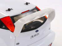 Tamiya - 1/10 R/C 2003 Ford Focus RS Custom, White Painted Body, TT-02 chassis
