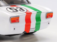 Tamiya - RC Alfa Romeo Giulia Sprint, MB-01 GTA White Painted Body