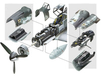 Tamiya - Messerschmitt BF109 G-6, Late Model, Plastic Model