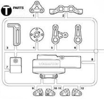 TAM9225232-Rc-T-Parts:-58707