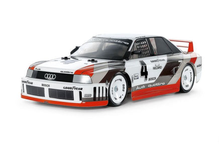 Tamiya - 1/10 R/C Audi 90 Quattro Racing (Painted Body) (TT - 02) - Hobby Recreation Products