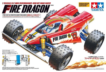 Tamiya - 1/10 RC Fire Dragon 2020 Kit w/HobbyWing THW 1060 ESC - Hobby Recreation Products