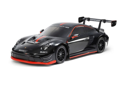 Tamiya - 1/10 R/C Porsche 911 GT3 R (992), Black Painted Body, (TT - 02) - Hobby Recreation Products