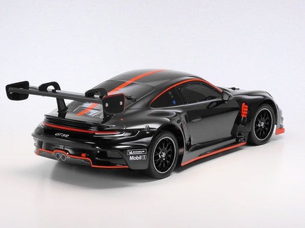 Tamiya - 1/10 R/C Porsche 911 GT3 R (992), Black Painted Body, (TT - 02) - Hobby Recreation Products