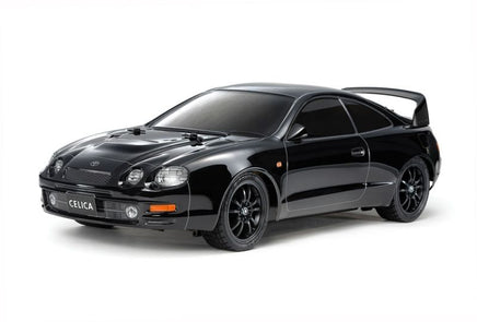 Tamiya - 1/10 R/C Toyota Celica GT - Four, (ST205) Black Painted Body (TT - 02) - Hobby Recreation Products