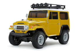 Tamiya - 1/10 RC Toyota Land Cruiser 40 w/CC-02 Chassis, Yellow - Hobby Recreation Products
