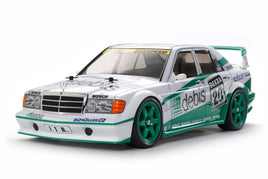 Tamiya - 1/10 RC TT-01E Mercedes-Benz 190E "Debis" Evo.II Team Zakspeed Kit, w/ Hobbywing THW 1060 ESC - Hobby Recreation Products
