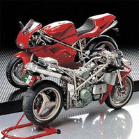Tamiya - 1/12 Ducati 916 Motorcycle Plastic Model Kit - Hobby Recreation Products