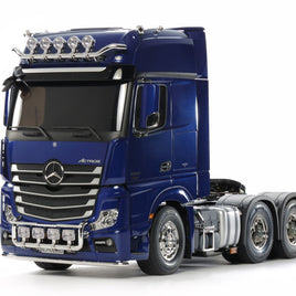 Tamiya - 1/14 RC Mercedes-Benz Actros Tractor Truck Kit, Pearl Blue - Hobby Recreation Products
