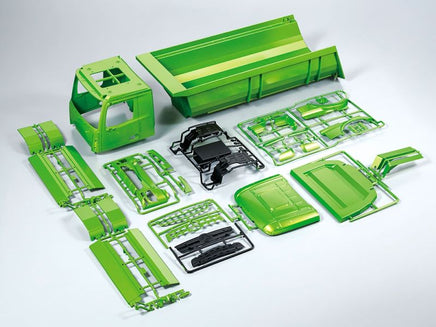 Tamiya - 1/14 R/C Mercedes - Benz Arocs 4151 8x4 Tipper Truck (Candy Green Edition) - Hobby Recreation Products