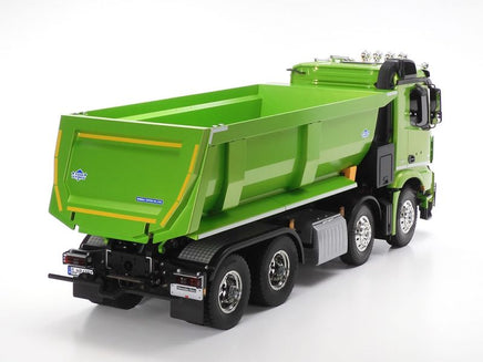 Tamiya - 1/14 R/C Mercedes - Benz Arocs 4151 8x4 Tipper Truck (Candy Green Edition) - Hobby Recreation Products