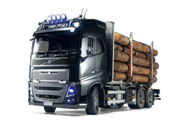 Tamiya - 1/14 RC Volvo FH16 Globetrotter 750, 6X4 Timber Truck Kit - Hobby Recreation Products