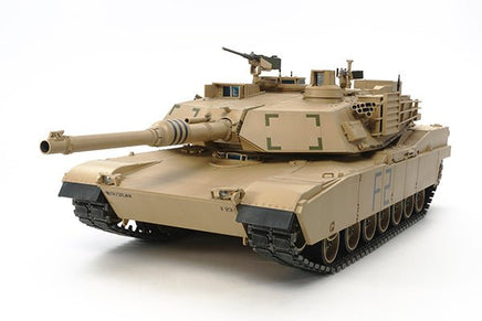 Tamiya - 1/16 RC U.S. M1A2 Abrams Main Battle Tank, Full Option Kit - Hobby Recreation Products