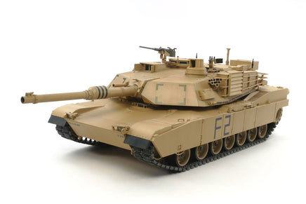 Tamiya - 1/16 US Abrams M1A2 Tank, Plastic Model Kit - Hobby Recreation Products