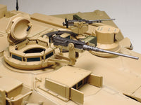 Tamiya - 1/16 US Abrams M1A2 Tank, Plastic Model Kit - Hobby Recreation Products