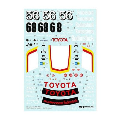 Tamiya - 1/20 Toyota Celica LB Turbo Gr.5 Plastic Model Kit - Hobby Recreation Products