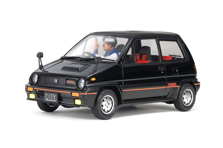 Tamiya - 1/24 Honda City Turbo, Plastic Model - Hobby Recreation Products