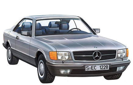 Tamiya - 1/24 Mercedes - Benz 500 SEC, Plastic Model - Hobby Recreation Products