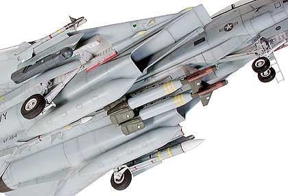 Tamiya - 1/32 F-14A Tomcat Black Knights Plastic Model Airplane Kit - Hobby Recreation Products