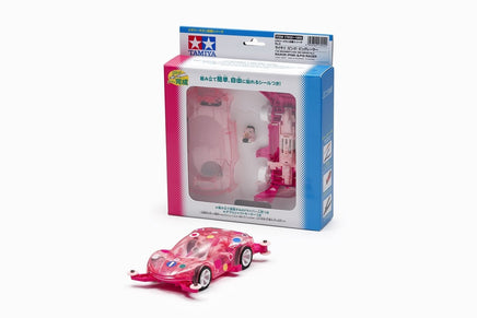 Tamiya - 1/32 JR Mini 4WD PRO Raikiri Pink Pig Racer Kit - Hobby Recreation Products