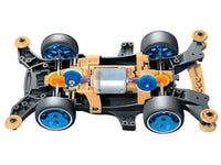 Tamiya - 1/32 PRO JR Racing Mini 4WD Shooting Proud Star Blue SP Kit, w/ MA Chassis Clear Blue - Hobby Recreation Products