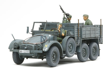 Tamiya - 1/35 German 6x4 Truck Krupp Protze Plastic Model Kit - Hobby Recreation Products