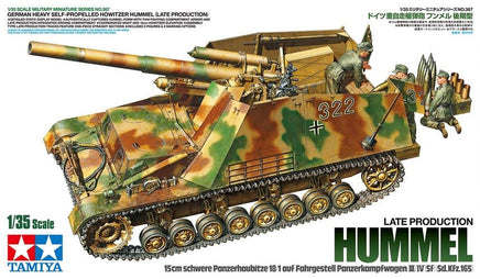 Tamiya - 1/35 German Heavy SP Howitzer Hummel Plastic Model Kit - Hobby Recreation Products