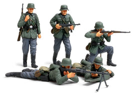 Tamiya - 1/35 German Infantry Miniatures Plastic Model Set - Hobby Recreation Products
