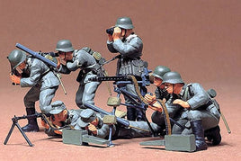 Tamiya - 1/35 German Machine Gun Troops Plastic Model Kit - Hobby Recreation Products