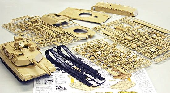 1/35 M1A2 Abrams Main Battle Tank| Hobby Recreation Products