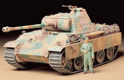 Tamiya - 1/35 Panther Type G Early Version Tank Plastic Model Kit - Hobby Recreation Products