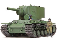 Tamiya - 1/35 Russian Heavy Tank KV-2, Plastic Model Kit - Hobby Recreation Products