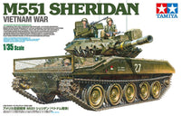 Tamiya - 1/35 US Airborne Tank M551 Sheridan Plastic Model Kit - Hobby Recreation Products