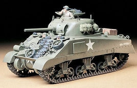 Tamiya - 1/35 U.S. Medium Tank M4 Sherman Plastic Model Kit - Hobby Recreation Products