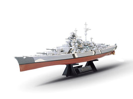 Tamiya - 1/350 German Battleship Bismarck Plastic Model Boat Kit - Hobby Recreation Products