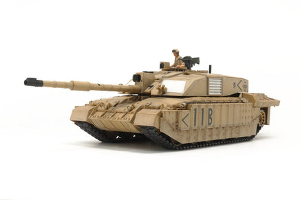 Tamiya - 1/48 British Tank Challenger 2 Plastic Model Kit (Desertised) - Hobby Recreation Products