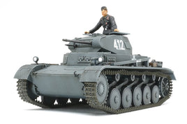 Tamiya - 1/48 German Panzer II A/B/C Plastic Model Kit - Hobby Recreation Products