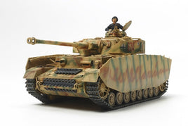 Tamiya - 1/48 German Panzer IV Ausf.H Plastic Model Kit - Hobby Recreation Products